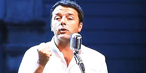 Il premier, Matteo Renzi