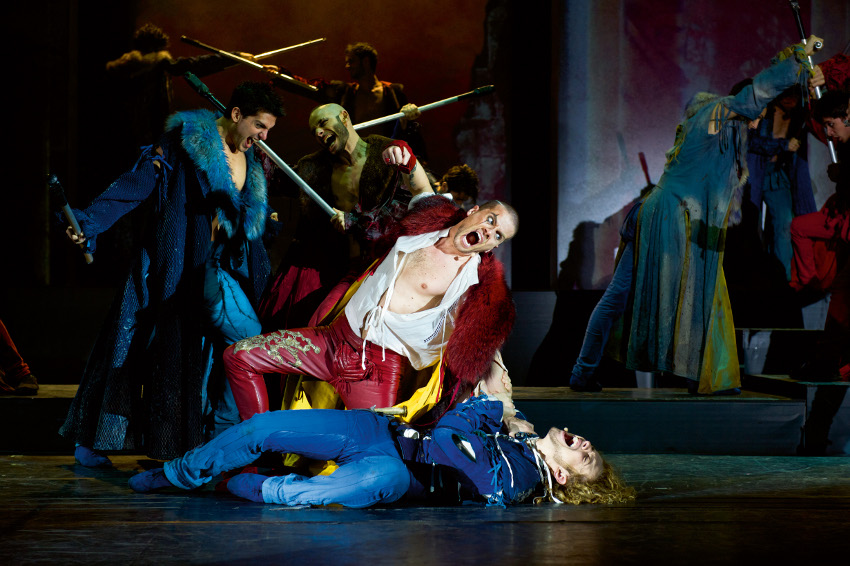 Romeo e Giulietta di David Zard, Tebaldo e Mercuzio