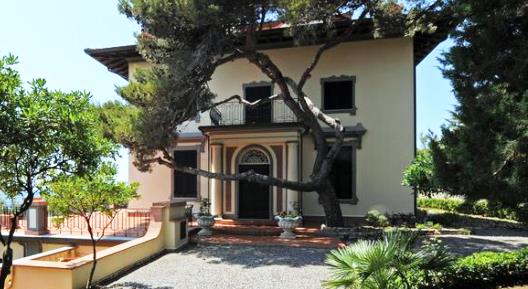 Villa Corcos a Castiglioncello (Li), appartenne ad Alberto Sordi