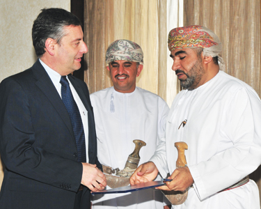 Luca Beccastrini e Ahmed al Futaisi