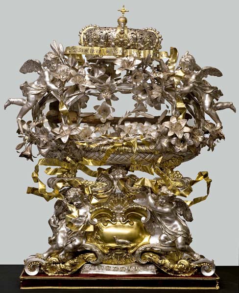 Massimiliano Soldani Benzi (Montevarchi, 1656 - Galatrona, 1740) Reliquiario di san Casimiro 1687-1688, Firenze, Museo delle Cappelle Medicee