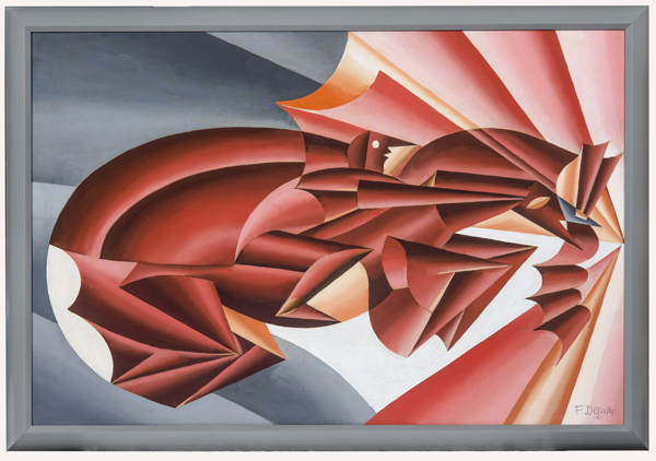 Fortunato Depero - Nitrito in velocita