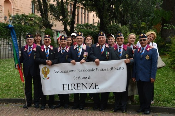 Il gruppo fiorentino al Raduno Nazionale Anps a Salerno (foto Raduno Anps (credit Nicola Langellotti)