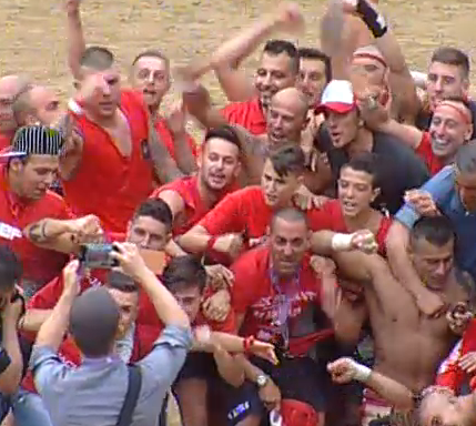 Calcio Storico 2014 vittoria dei Rossi a tavolino