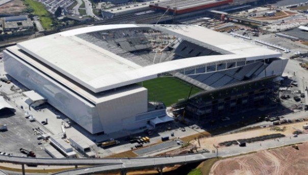 Il nuovo stadio Corinthians di San Paolo