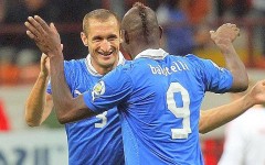 Balotelli e Chiellini