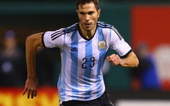 Josè Maria Basanta con la maglia dell'Argentina