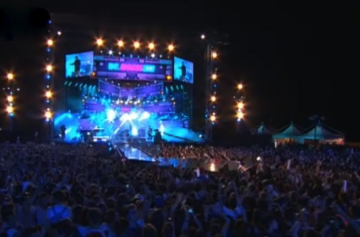La rassegna Mtv Awards 2013  al piazzale Michelangelo
