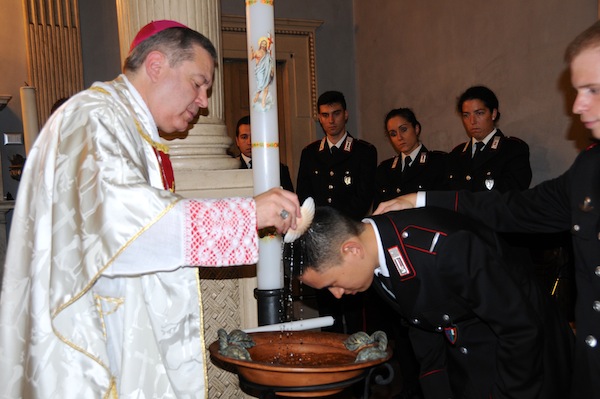 L'arcivescovo Marcianò battezza il maresciallo Chen Yi