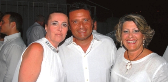 Schettino nella foto pubblicata dal quotidiano di Ischia "Il Golfo"