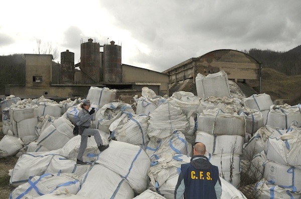 L'ex cava di Paterno nel comune di Vaglia in Mugello