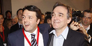 Matteo Renzi e Enrico Rossi: il premier aveva annunciato in agosto la ricandidatura del governatore uscente senza passare dalle  primarie