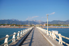 Il pontile del Forte dei Marmi