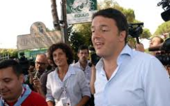 Renzi al Forte dei Marmi con la moglie Agnese