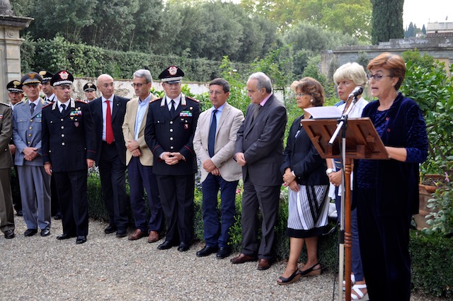 L'inaugurazione della mostra