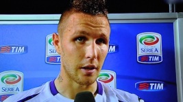 Kurtic, autore del gol decisivo: il primo della Fiorentina in questo campionato