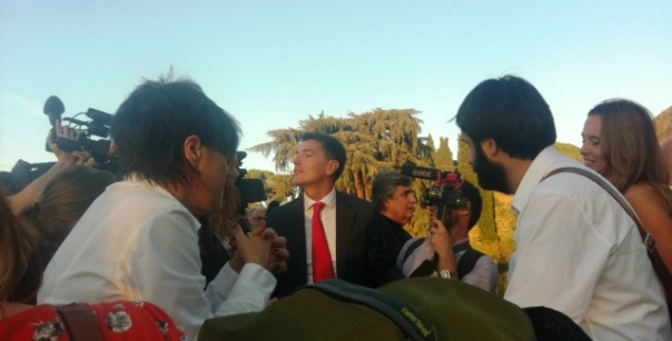 Nozze di Marco Carrai, al centro il finanziere David Serra