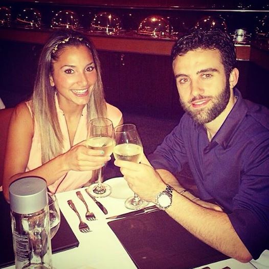 La foto postata da Rossi su Facebook che qualche tifoso viola ha criticato