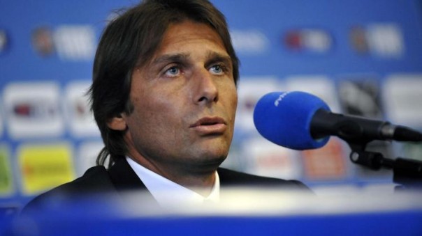 Antonio Conte, ct della Nazionale a Coverciano