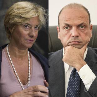 I Ministri Pinotti e Alfano