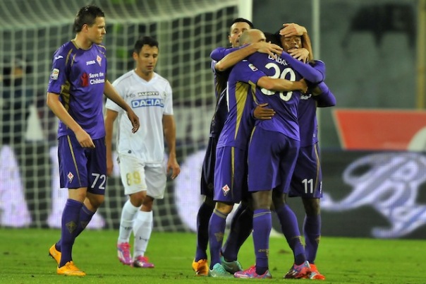 FIORENTINA VS UDINESE Rete di Babacar 3