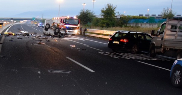 La tragica scena dell'incidente 2