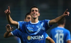 Manuel Pucciarelli: suo il gol degli azzurri a Marassi