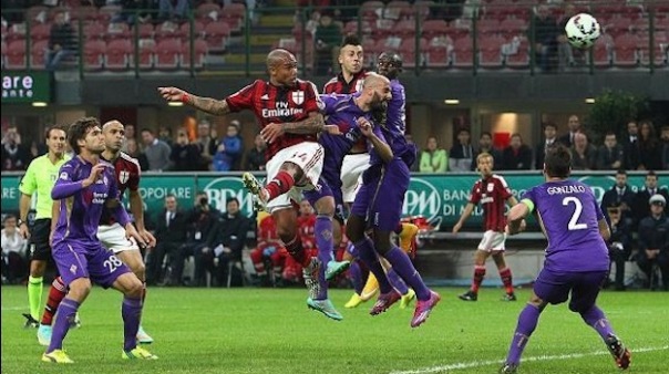 Il gol di De Jong, nel primo tempo, che ha dato il momentaneo vantaggio al Milan. Nella ripresa ha pareggiato Ilicic