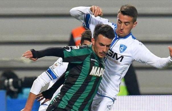 Sassuolo-Empoli 3-1, un'azione di gioco
