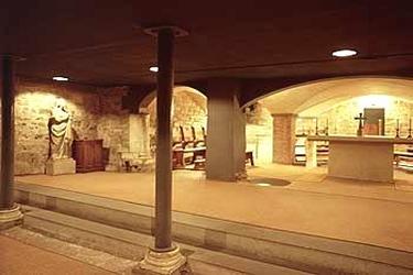 I resti dell'antica cattedrale di Santa Reparata