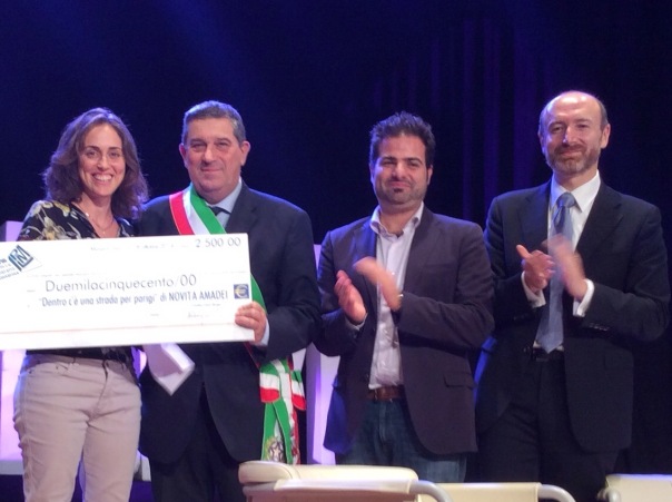 La premiazione di Novita Amadei