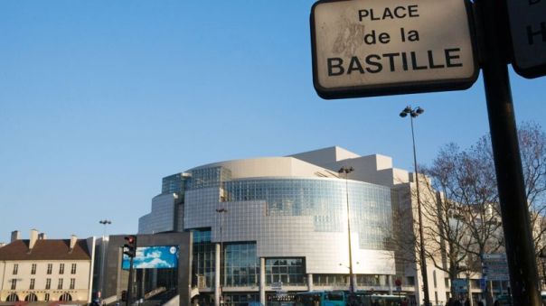 Il teatro de l'Opera Bastille di Parigi