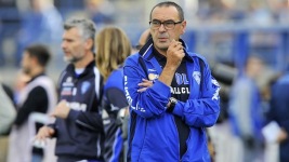 Maurizio Sarri, allenatore dell'Empoli (Foto Giacomo Morini)
