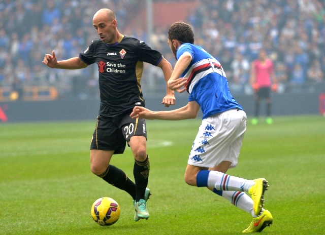 Borja Valero, trascinatore della Fiorentina