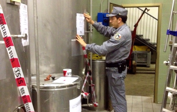 Una fase del sequestro