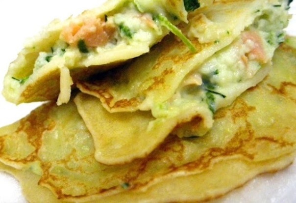 Crespelle al salmone