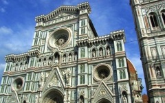 La cattedrale di Santa Maria del Fiore a Firenze