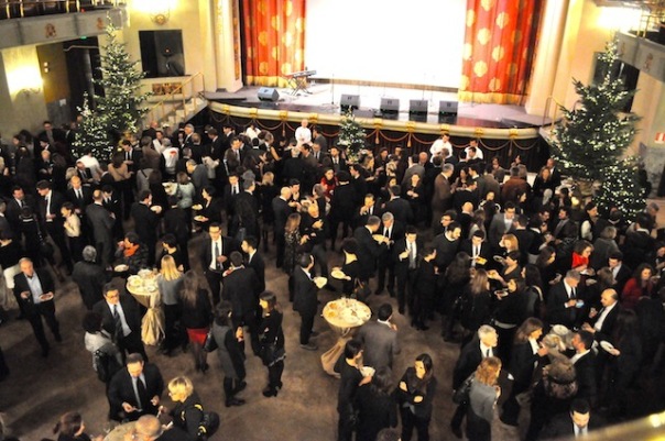 La sala del Cinema Odeom al termine della serata