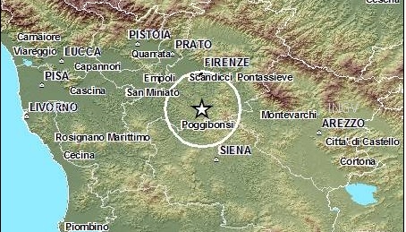 Terremoto Firenze 30 dic
