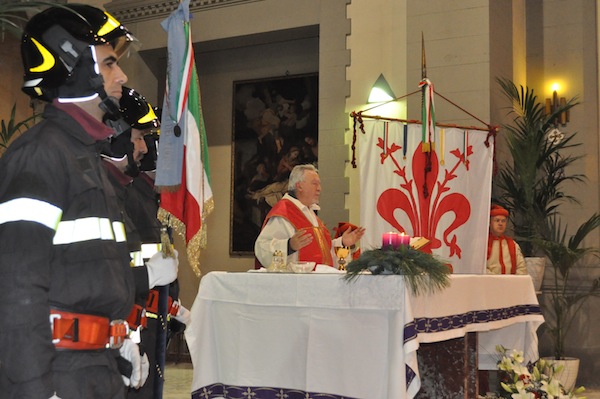 La celebrazione di Santa Barbara a Firenze