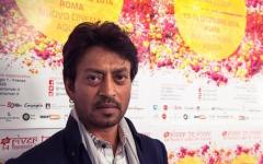 L'attore indiano Irrfan Khan