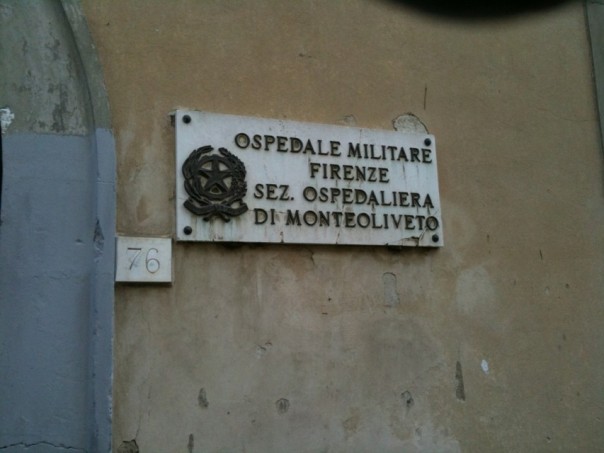 L'ex ospedale militare di Monte Oliveto