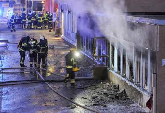 Incendio alla moschea di  Eskilstuna 