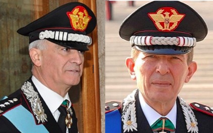 I generali Tullio Del Sette e Leonardo Gallitelli