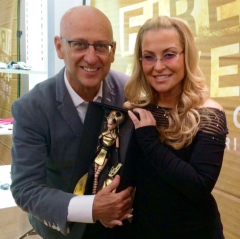 Firenze, la pop star Anastacia da LuisaViaRoma
