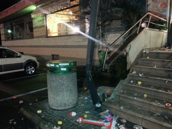 Furto con spaccata bancomat