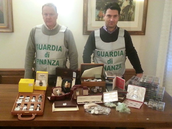 Una parte del patrimonio sequestrato agli imprenditori indagati