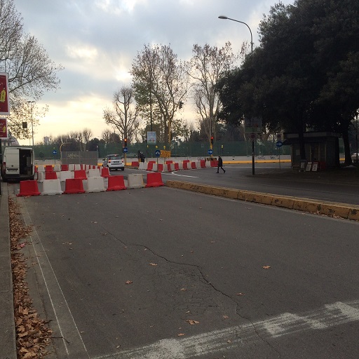 L'incrocio col ponte allo Statuto