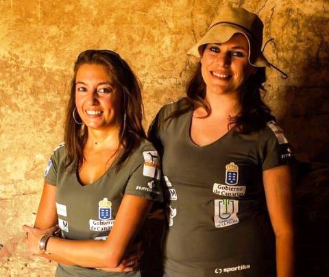 Irene Morfini (a sinistra) con Maria Milagros Ilvarez Sosa