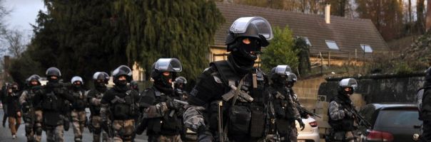 caccia all'uomo a nord di Parigi